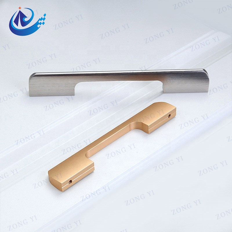 Aluminium Custom Extrusion Profile Cabinet and Wardrobe Handle